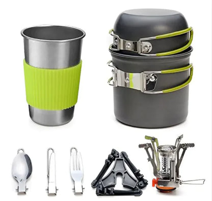 Portable Camping Stove Set