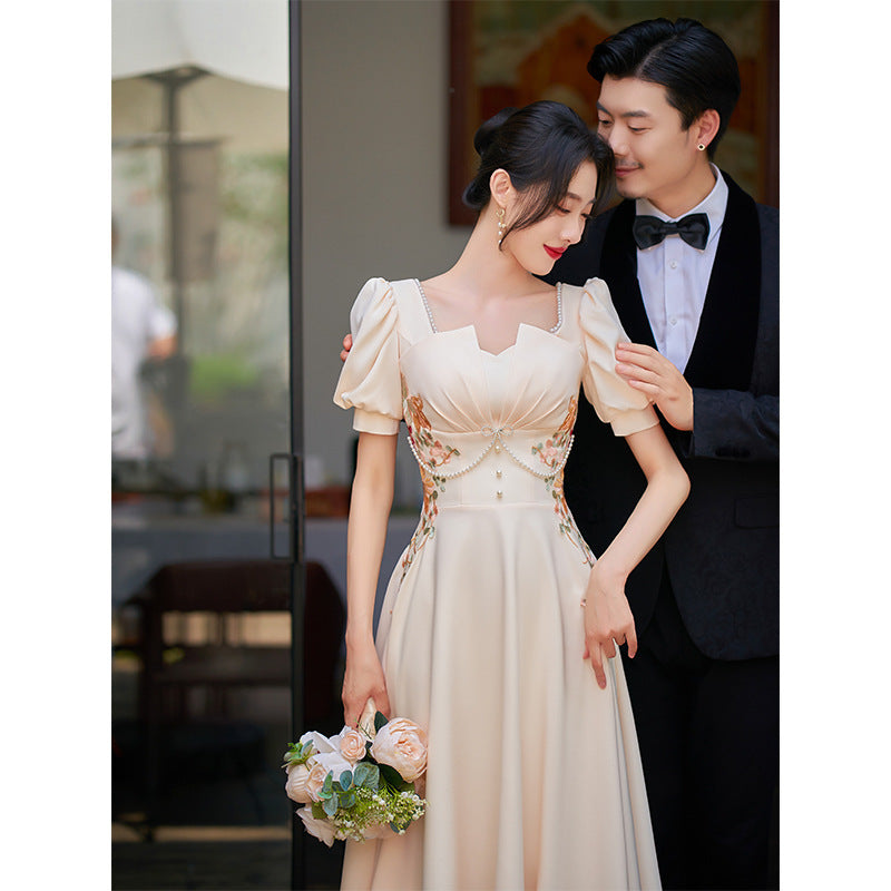 New High-end Banquet Little Evening Dress Women