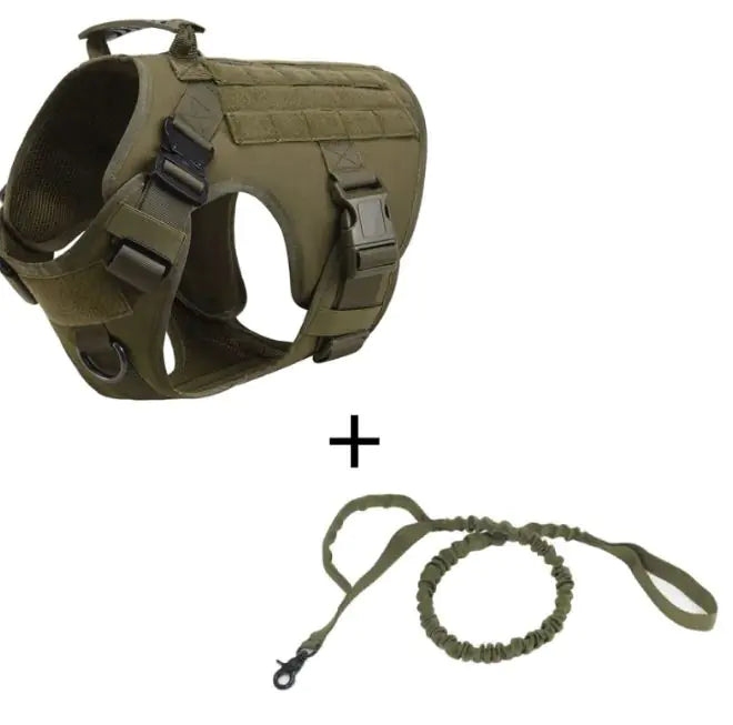 Outdoor Tactical Dog Vest For Large Dogs