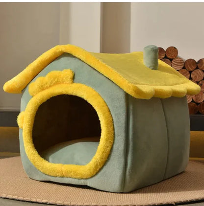 Four-season Universal Warm Closed Cat And Dog Kennel