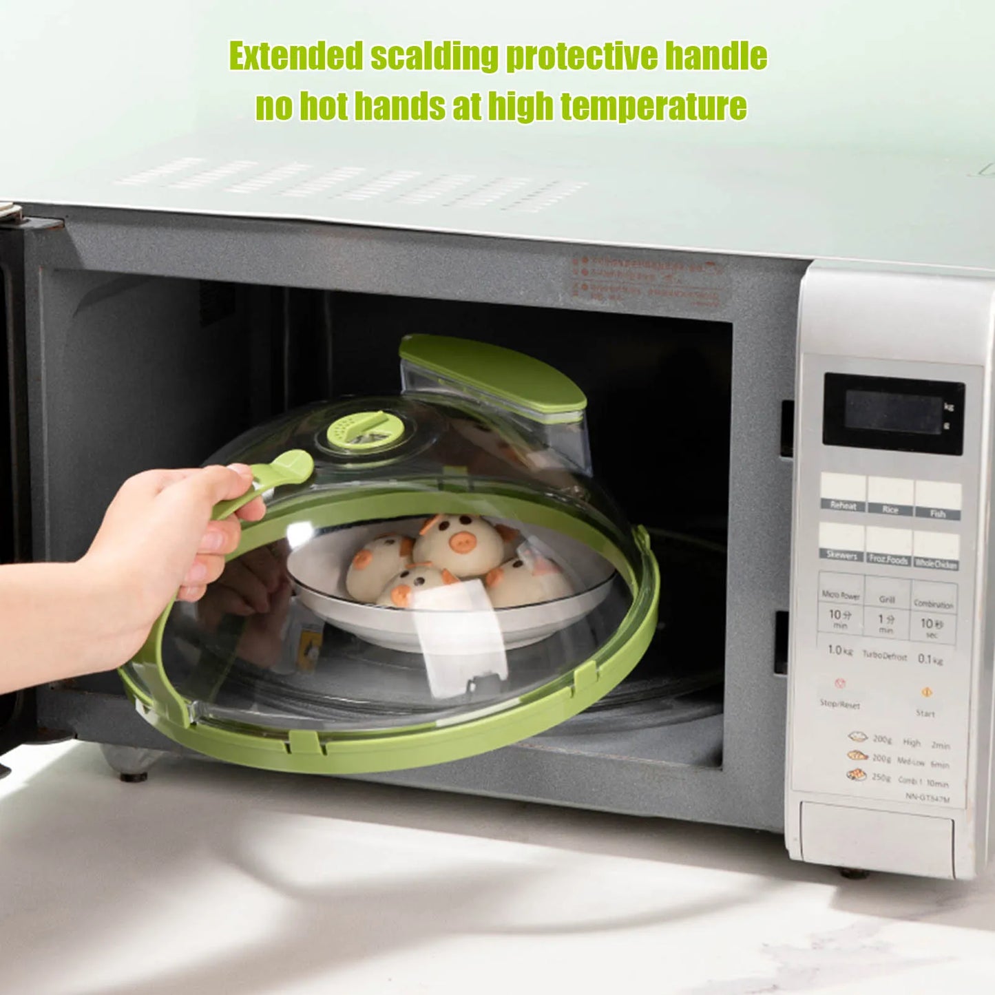 Microwave Food Heating Cover