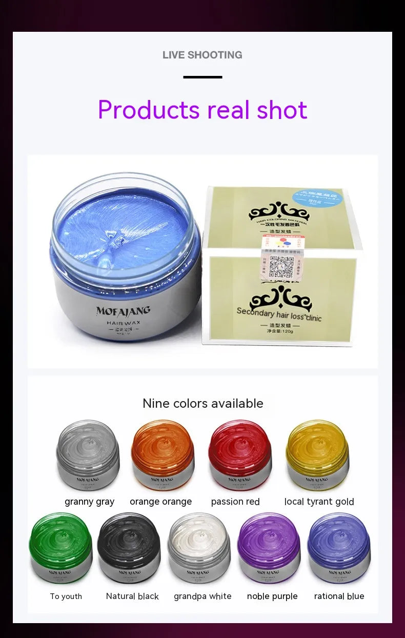 Mofajang Colored Hair Wax