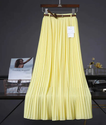 Swingy Drape Chiffon Skirt