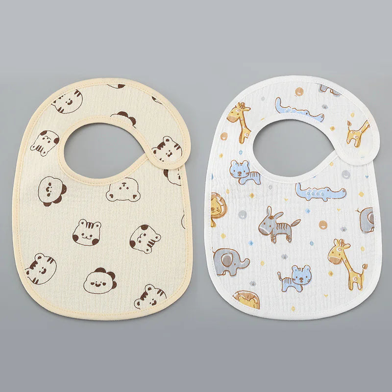 Cotton Waterproof Gauze Bib