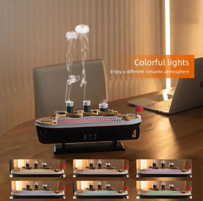 Titanic Colorful LED Humidifier Essential Oil Diffuser