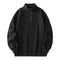 Fashion Stand-collar Fleece Long Sleeve Sweatshirt Winter Warm