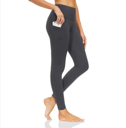 NudeFit High-Waist Stretch Fitness Pants