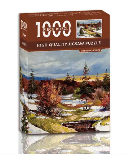 1000 Pieces Paper Puzzle Toys