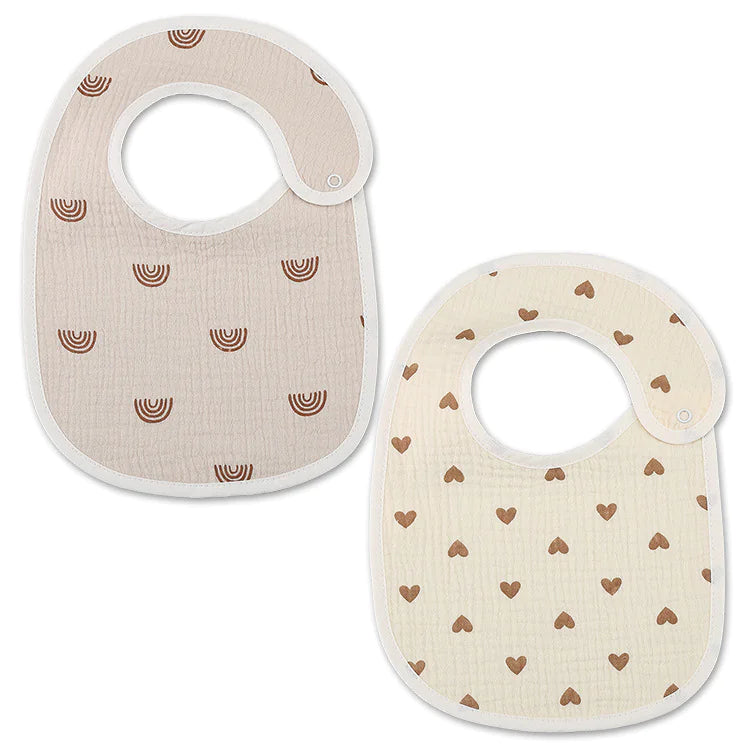 Cotton Waterproof Gauze Bib