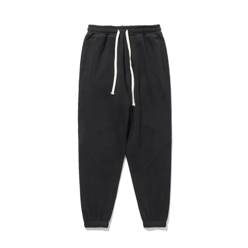 Men's Loose Drawstring Knit Basketball Guard Pants