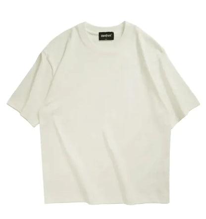 Round Neck Drop Shoulder T-Shirt