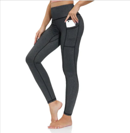 NudeFit High-Waist Stretch Fitness Pants