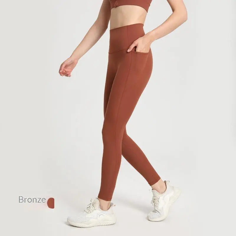 Double-Sided Sanding Workout Pants