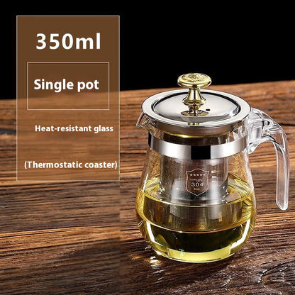 Elegant One-Click Filtering Tea Cup