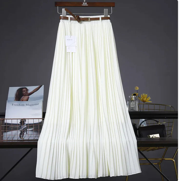 Swingy Drape Chiffon Skirt