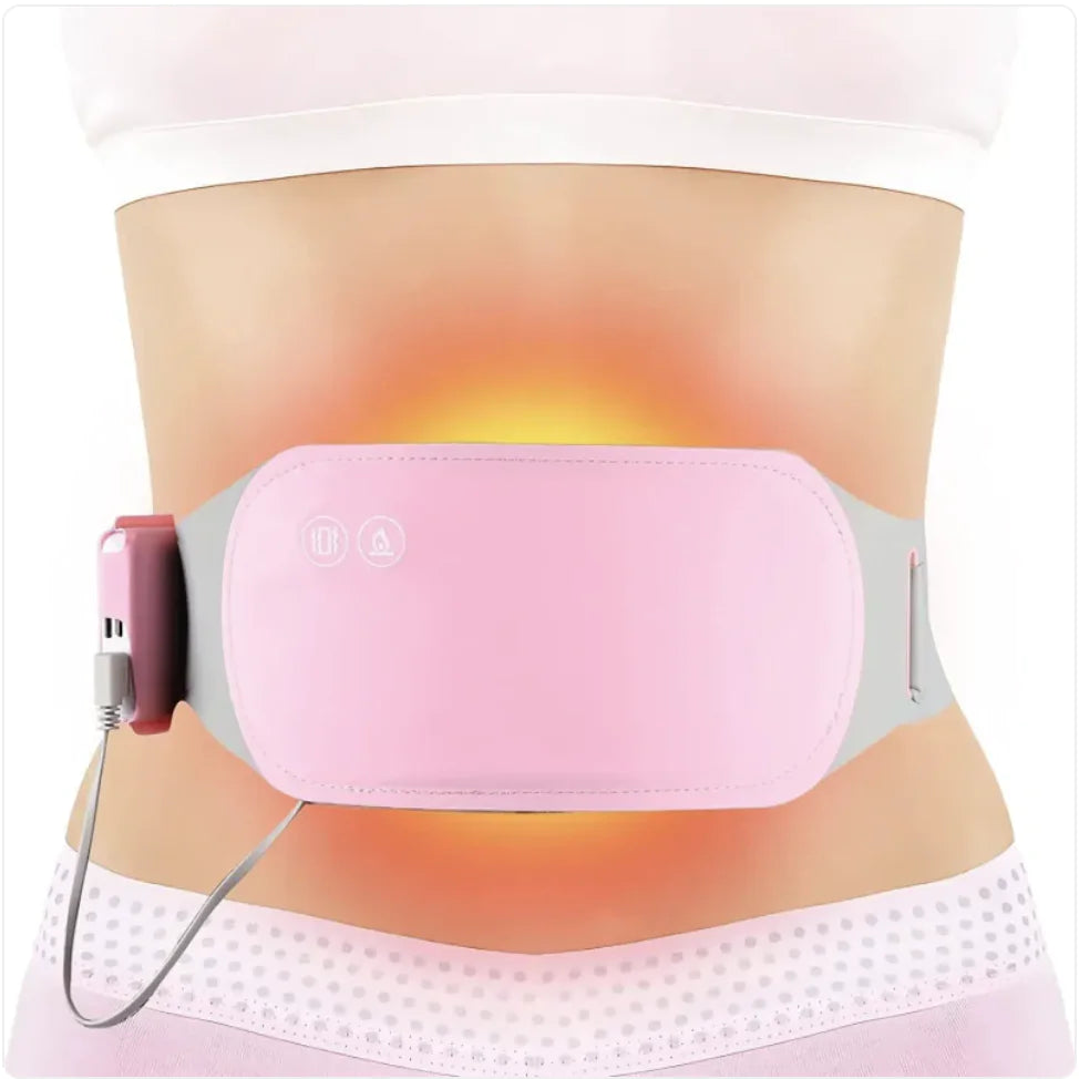 Heated Vibration Massage Waist Belt