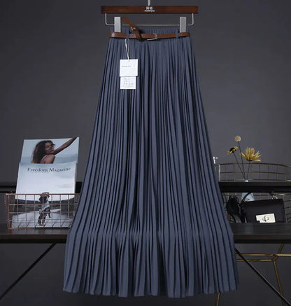 Swingy Drape Chiffon Skirt