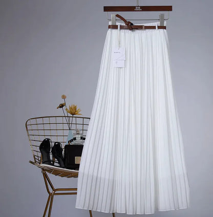 Swingy Drape Chiffon Skirt