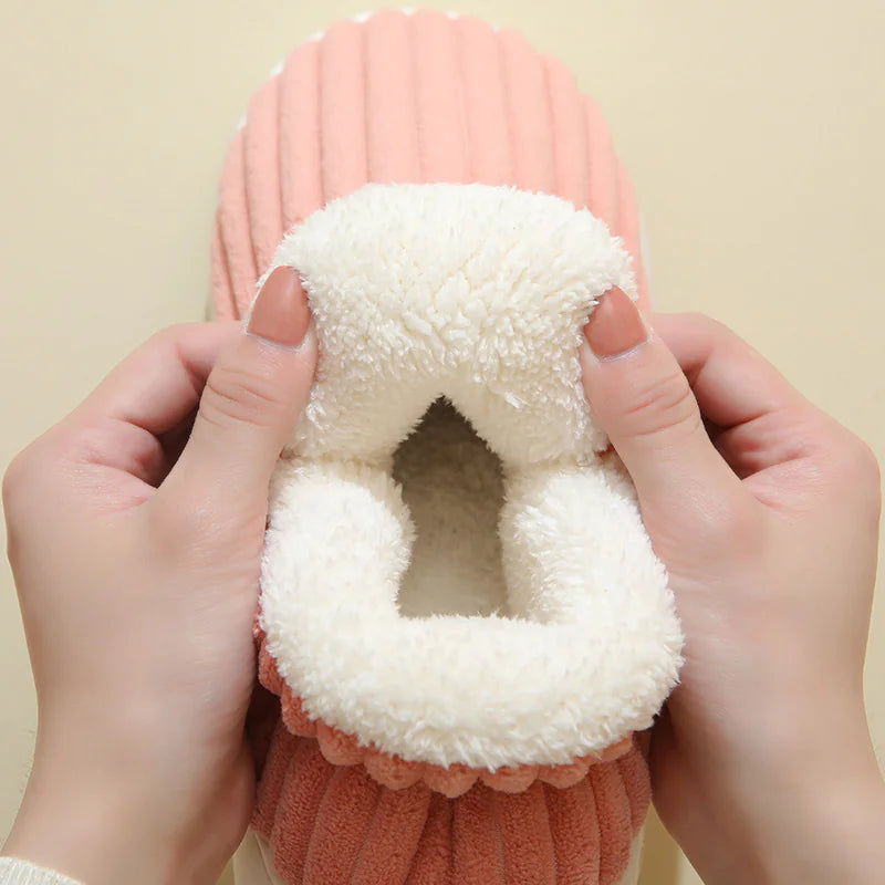 Cozy Step All-Season Cotton Slippers