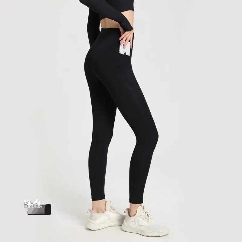 Double-Sided Sanding Workout Pants