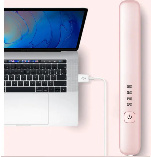 Wireless Charging Hair Straightener