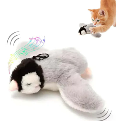 Interactive Chirping Bird Cat Toy