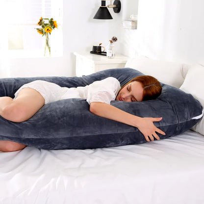 Removable U-Shaped Pregnancy Pillow